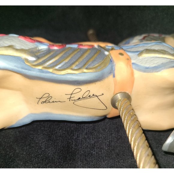 Vtg American Carousel Tobin Fraley Horse Willitts Designs Limited Edition - Picture 3 of 9